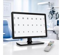 Grafico LCD dell'acuità visiva digitale ottica | Proiettore for tester optometrico,for oftalmologia,applicazione occhiali check-up sanitario 18,5 pollici(18.5in)