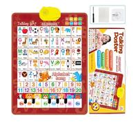 Grafico Parlante: Poster Con , Giocattolo Musicale Bilingue, Giochi Numerici Interattivi, Blocco Parole Elettronico | Lavagna Per L'apprendimento In Età Prescolare, Età 1-6 Anni, Ragazzi E Rag