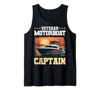 Grafico per Barche a Motore per Il Capitano veterano della Barca a Canotta