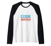 Grafico per sviluppatori Coding Warrior Maglia con Maniche Raglan