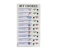 Grafico Routine Quotidiana Riutilizzabile Per Bambini Scheda Gestione Del 12x20 Cm Programma Visivo Per La Pianificazione Della Routine Quotidiana Monitoraggio Dei Progetti Ufficio