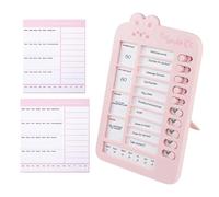 Grafico Scorrevole Dei Compiti Per Bambini - Grafico Scorrevole Per Lo Studio Dei Bambini, Pianificazione Visiva Della Routine | Pianificatore Per Ragazzi E Ragazze Per Il Giorno Di Inizio Scuola, Com