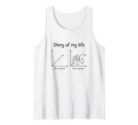Grafico Storia della mia Vita Dichiarazione Divertente Sarcasmo Umorismo Scherzo Canotta
