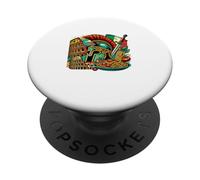 Grafico Storia e Cultura Cucina Italiana - S29 PopSockets PopGrip Adesivo