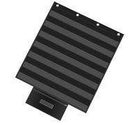 Grafico tascabile in poliestere a 7 strati con borsa portaoggetti per attività scolastiche e didattiche a casa, organizer da parete per vocabolario in classe