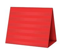 Grafico tascabile - Supporto per grafico educativo, display didattico pieghevole su due lati, pannello per il riconoscimento delle parole | Strumento di alfabetizzazione in classe per la lettu