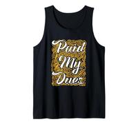 Grafico University Varsity-Gold pagato Le Mie Quote Canotta