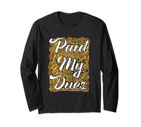 Grafico University Varsity-Gold pagato Le Mie Quote Maglia a Manica