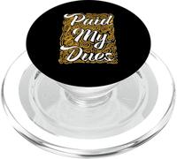 Grafico University Varsity-Gold pagato le mie quote PopSockets PopGrip per MagSafe