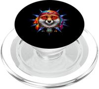 Grafico Volpe Hippie Tie Dye Anni 60 70 Moda PopSockets PopGrip per MagSafe