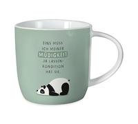 Grafik-Werkstatt Tazza da caffè con scritta, 300 ml, in porcellana