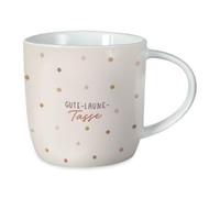 Grafik-Werkstatt Tazza da caffè con scritta, 300 ml, in porcellana