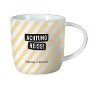 Grafik-Werkstatt Tazza da caffè con scritta in lingua tedesca Amici, 300 ml