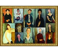 Grafika La peinture de Modigliani - 2000 Teile