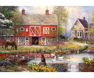 Grafika - Puzzle Chuck Pinson: Riflessioni sulla vita in campagna - 2000 Pezzi