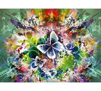 Grafika - Puzzle Fiori di Primavera e Farfalle - 3000 Pezzi