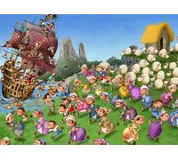 Grafika - Puzzle François Ruyer: Pirati - 2000 Pezzi