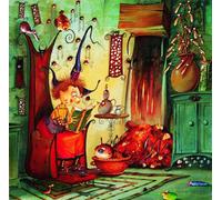 Grafika - Puzzle François Ruyer: Strega - libro di lettura - 1000 Pezzi