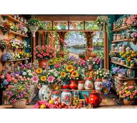 Grafika - Puzzle Fuga floreale - 1000 Pezzi