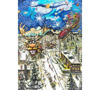 Grafika - Puzzle Il tour di Babbo Natale - 1000 Pezzi