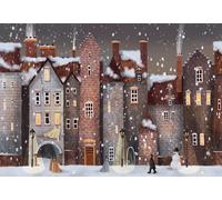 Grafika - Puzzle La città sotto la neve - 1000 Pezzi