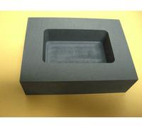 Grafite a Lingotto Stampo 1 KG Oro 1/2 Argento Pour Pagnotta Barretta Frammenti