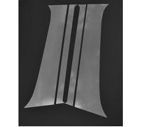 Grafite Nero Cromo Specchio Acciaio Inox Lucidato Porta Pilastri Actros MP4