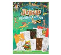 Grafix Activity Book Jungle with 64 Pages