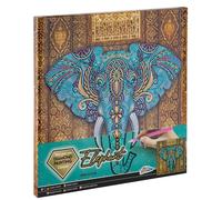 Grafix Diamond Painting on Canvas Elephant 30 x 30 cm
