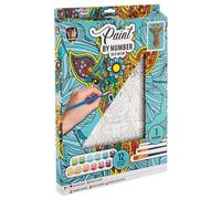 Grafix - Paint By Number Giraffe Canvas + 12 paints - (K-150071)
