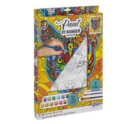 Grafix pittura con i numeri - tigre, tela su telaio 30 × 40 cm