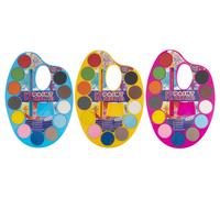 Grafix tavolozza con acquerelli 12 colori gialli