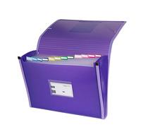 Grafoplás 02963035-Cartella Raccoglitore con elastico, formato foglio, colore viola