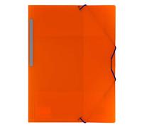 Grafoplás 04801252-Cartella Gomme Arancione, Polipropilene, Foglio