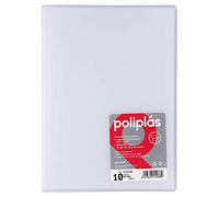 Grafoplas 1431200 - Cartella da 10 buste, formato protocollo, Copertina in PP, colore: trasparente