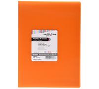 Grafoplas 1471752 - Cartella con 30 buste, formato protocollo, Copertina in PP, colore: arancione