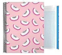 Grafoplás 16501985 Collezione Maja Rönnbäck Quaderno scolastico, a quadretti 5 mm, rosa, A4