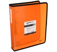 Grafoplas 30120652-Cartellina con occhielli, colore: nero, formato A4