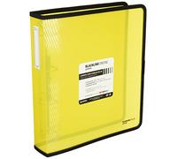 Grafoplas 30120660-Cartellina con occhielli, colore: giallo, A4