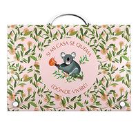 Grafoplás 37402429 Valigetta scolastica con manico, polipropilene, collezione Wise Planet, Koala