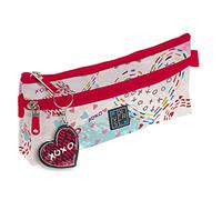 Grafoplás 37540703 Collezione Diverse Astuccio scolastico piatto, Modello Xoxo, 23 x 10 cm