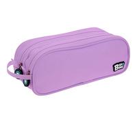 Grafoplás 37543964 Astuccio scolastico doppio, colore lavanda, 24,5 x 9,5 cm, Bits & Bobs
