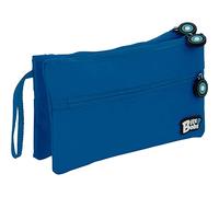 Grafoplás 37545330 Astuccio piatto doppio, colore: blu, 21 x 12 cm, Bits & Bobs