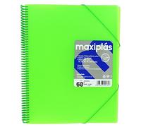 Grafoplás 39836020 - Raccoglitore a spirale con busta, formato A4, colore: Verde chiaro