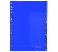 Grafoplas 522688 - Divisori alfabetici formato foglio, Blu