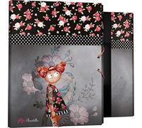 Grafoplás 82401943 Collezione Fiffi Bastille Cartella con Elastici e Alette, Modello Tatoo, Folio