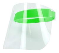 Grafoplás 85000220 - Schermo di protezione per il viso per bambini, con striscia regolabile, colore: verde, FaceSafety