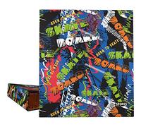 Grafoplás 88172652 Raccoglitore ad anelli A4, 4 anelli misti, 40 mm, plastificato Soft anti-impronte, Collezione Sports, Skate