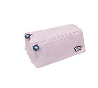 Grafoplás | Astuccio scolastico quattro scomparti| Rosa chiaro | 23x12cm | bits&bob | Colori morbidi, Rosa Soft, 23x12cm, Scuola