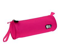 Grafoplás | Astuccio scolastico rotondo | Rosa Fucsia | 23 x 8 cm | bits&bob | Colori vivaci, fucsia, 23x8cm, Scuola